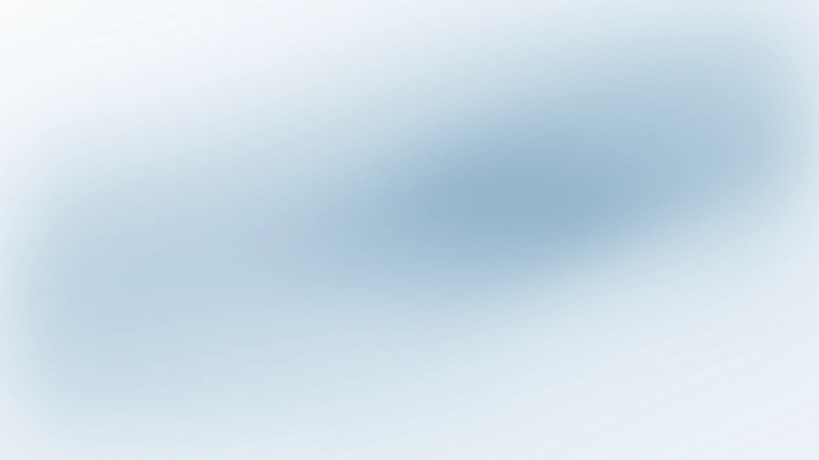 Soft aperture, Porcelain blue gradient