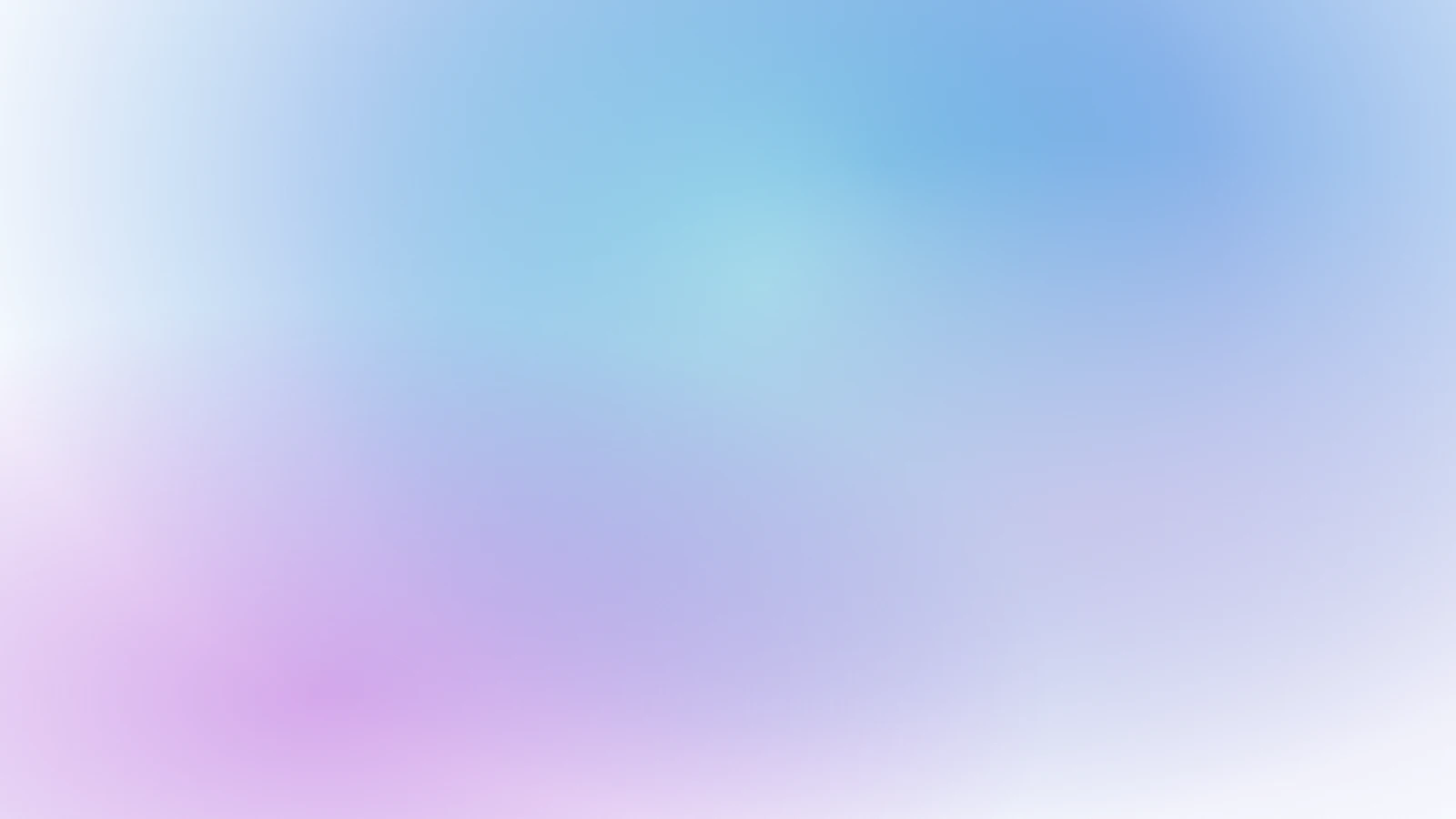 Solar veil, Porcelain blue gradient
