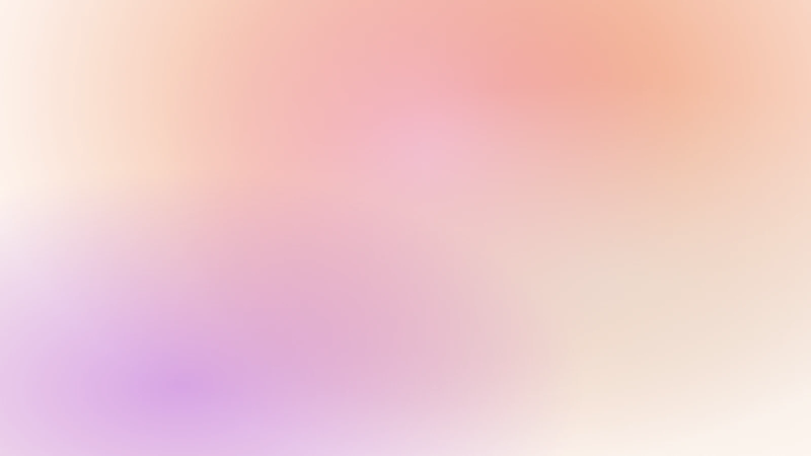 Solar veil, Peach silk gradient