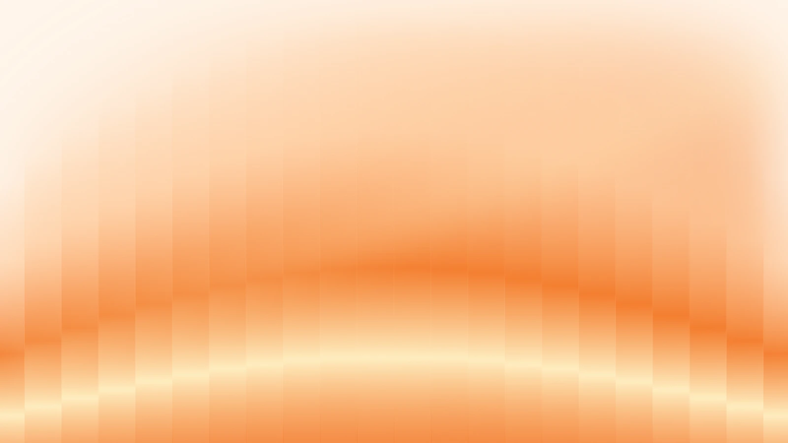 Spectral fanlight, Apricot sunlight gradient