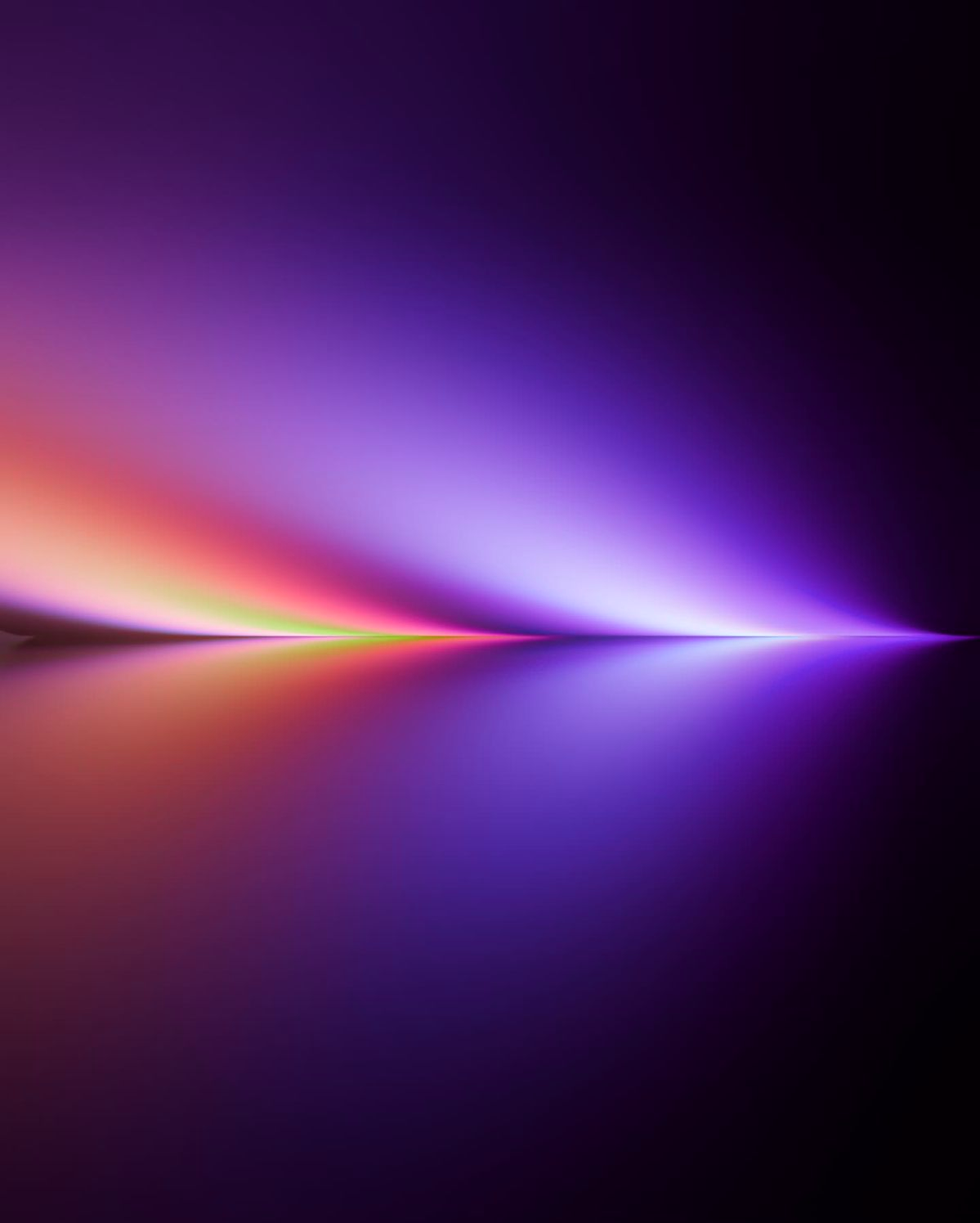 Spectral reflection, Coral violet gradient