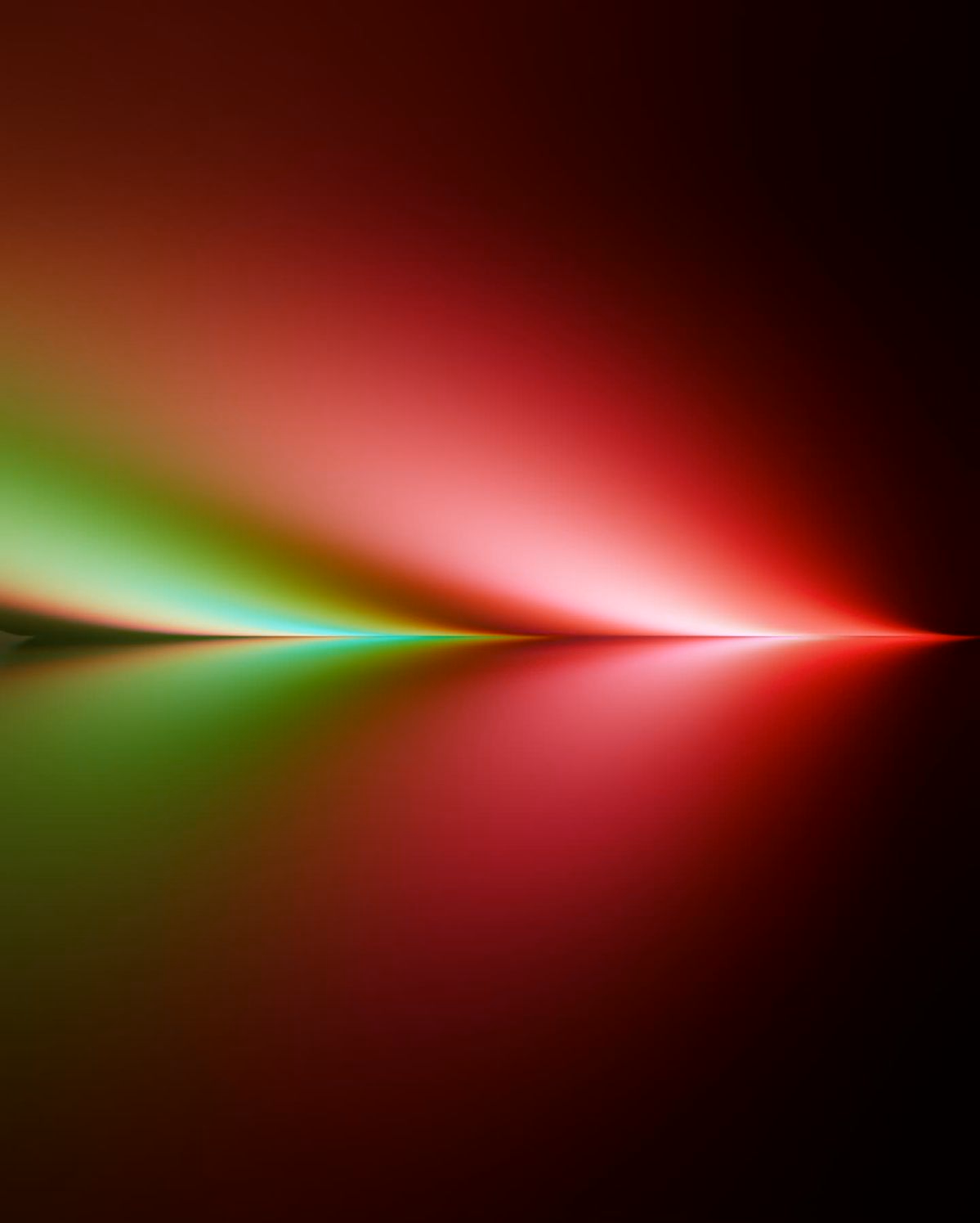 Spectral reflection, Lime ember gradient
