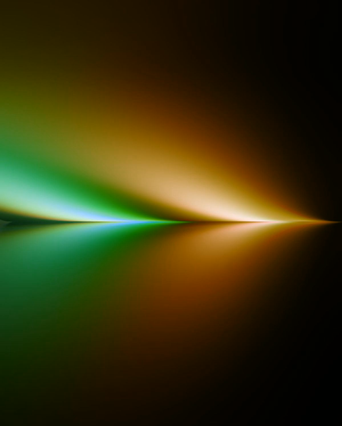 Spectral reflection, Jade gold gradient