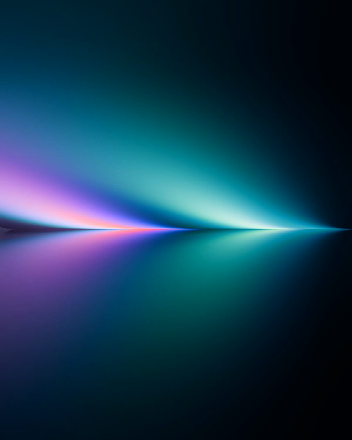 Spectral reflection, Indigo rose gradient