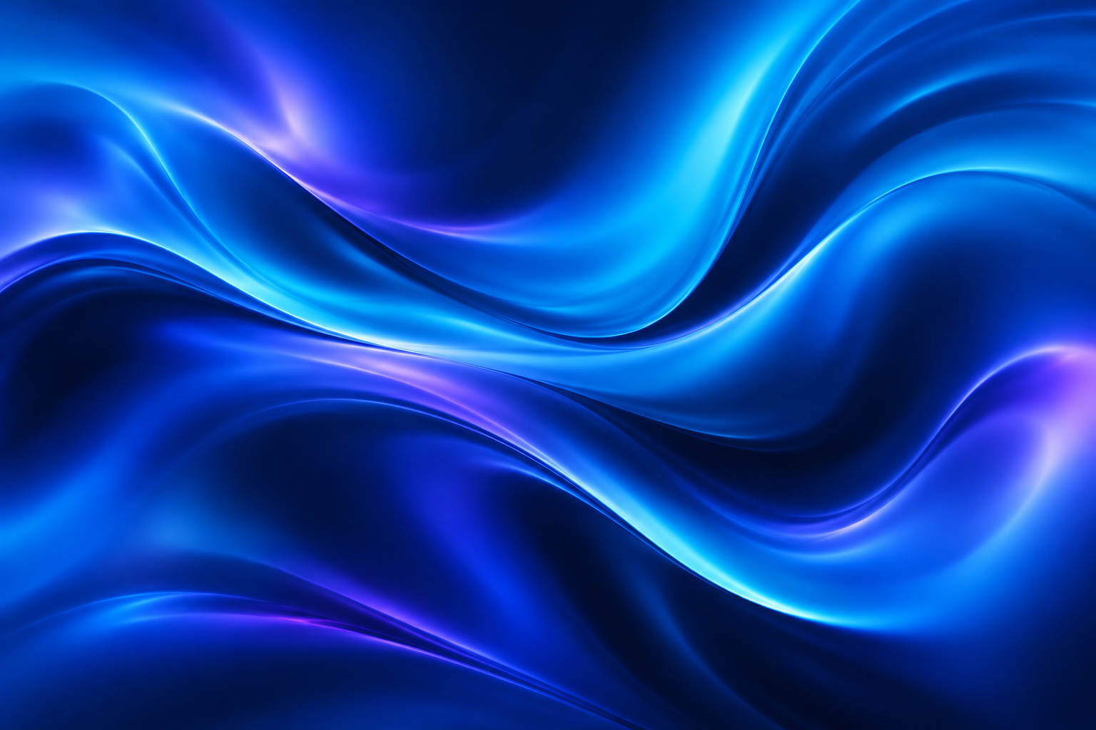 Bright Blue Fluid Shift, Midnight spectrum gradient