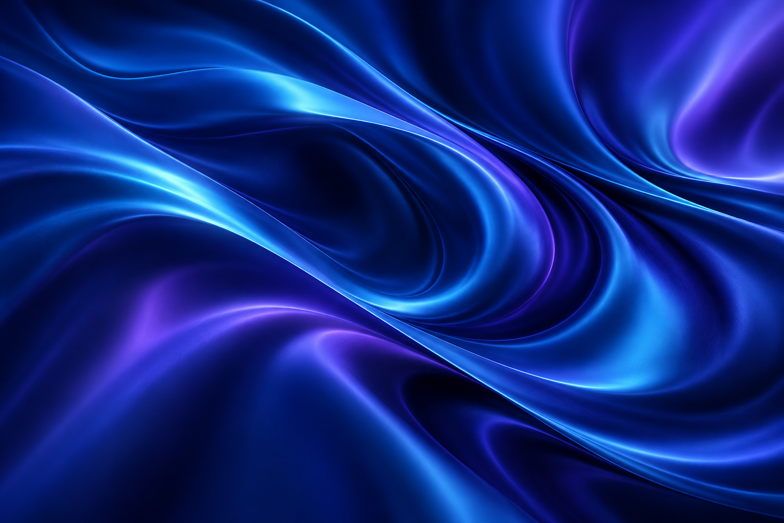 Deep Blue Satin Swirl, Midnight spectrum gradient