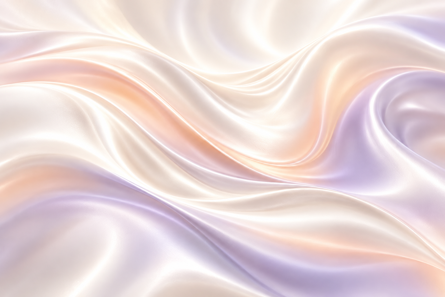 Monochrome Satin Wave, Pearl daylight gradient