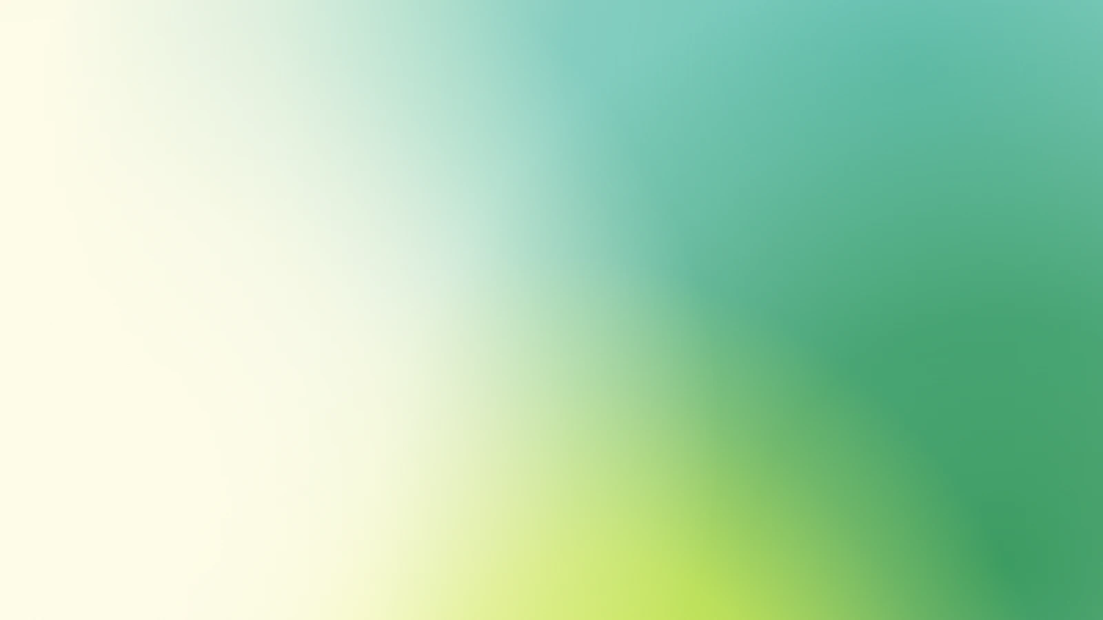Sunlit haze, Mint lime gradient