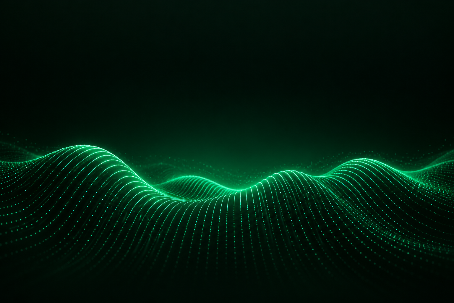 Emerald particle wave, Reference palette gradient