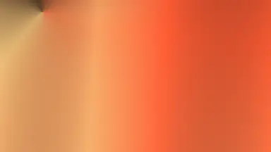 Angular fan 01, Solar ember colour palette
