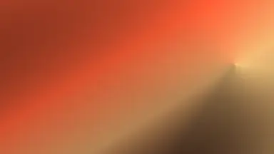 Angular fan 06, Solar ember colour palette