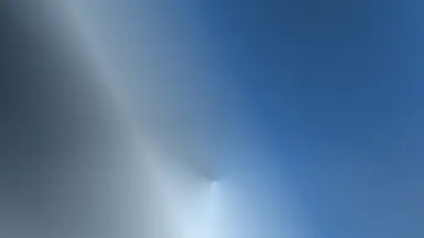 Angular fan 08, Cool blue colour palette