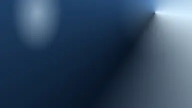Angular ribbon 03, Cool blue colour palette