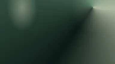 Angular ribbon 03, Jade dusk colour palette