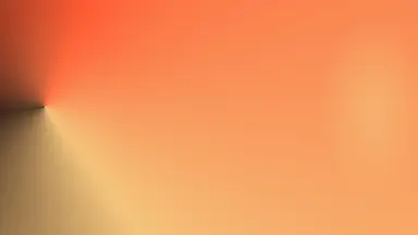Angular ribbon 04, Solar ember colour palette