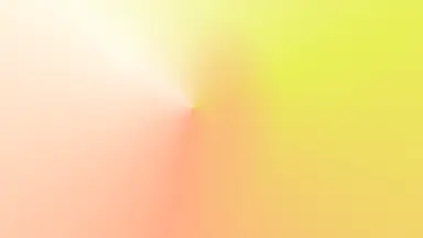 Angular ribbon 05, Wasabi cream colour palette