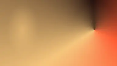 Angular ribbon 06, Solar ember colour palette