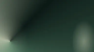 Angular ribbon 07, Jade dusk colour palette