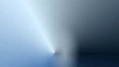 Angular ribbon 08, Cool blue colour palette