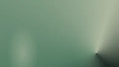 Angular ribbon 09, Jade dusk colour palette
