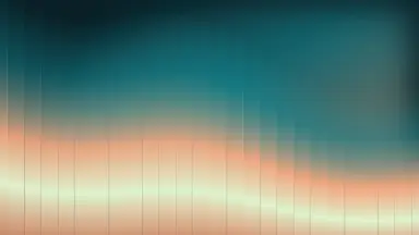 Glass cascade, Copper lagoon colour palette