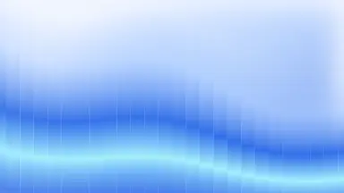 Glass cascade, Cobalt daylight colour palette