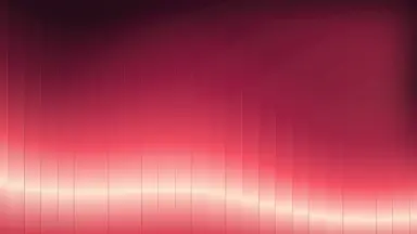 Glass cascade, Crimson pulse colour palette