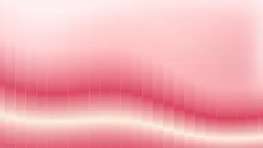 Glass cascade, Coral daylight colour palette