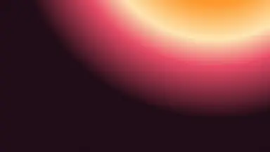 Halo archway, Amber dusk colour palette