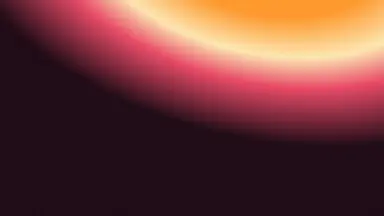 Halo sweep, Amber dusk colour palette