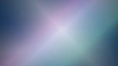 Holographic field 07, Cool blue colour palette
