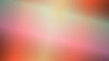 Holographic ribbon 02, Solar ember colour palette