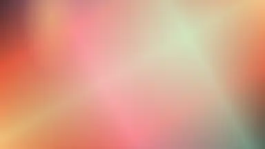 Holographic ribbon 03, Solar ember colour palette
