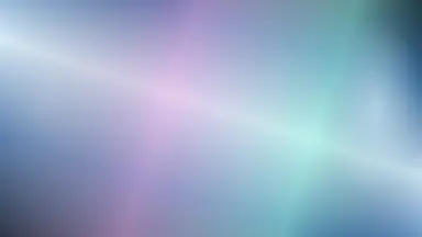 Holographic ribbon 04, Cool blue colour palette