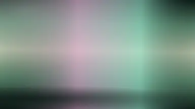 Holographic veil 01, Jade dusk colour palette