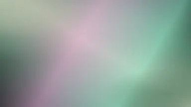 Holographic window 01, Jade dusk colour palette