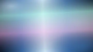 Holographic window 06, Cool blue colour palette