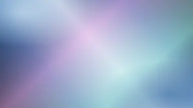 Holographic window 09, Cool blue colour palette