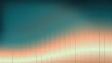 Lumen stair, Copper lagoon colour palette