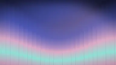 Refracted saddle, Tidal violet colour palette