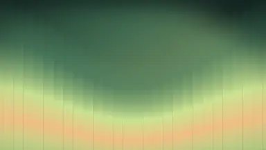 Refracted saddle, Moss lantern colour palette