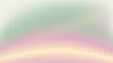 Spectral fanlight, Pistachio rose colour palette
