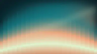 Spectral fanlight, Copper lagoon colour palette