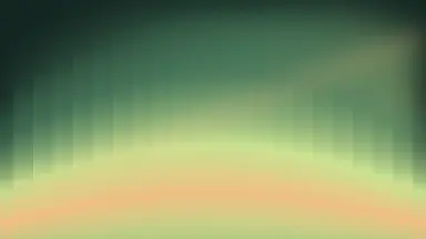 Spectral fanlight, Moss lantern colour palette