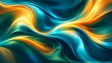 Bright Blue Fluid Shift, Ember jade colour palette