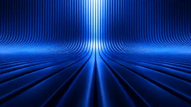 Cobalt reeded tunnel, Reference palette colour palette