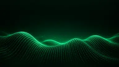 Emerald particle wave, Reference palette colour palette