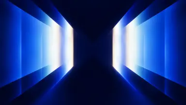 Opposing blue portals, Reference palette colour palette